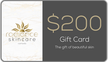 Load image into Gallery viewer, Radiance Skincare Canada E-Gift Card