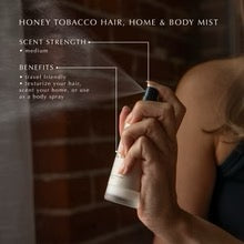 Load image into Gallery viewer, Honey Tobacco Hair, Home &amp; Body Mist
